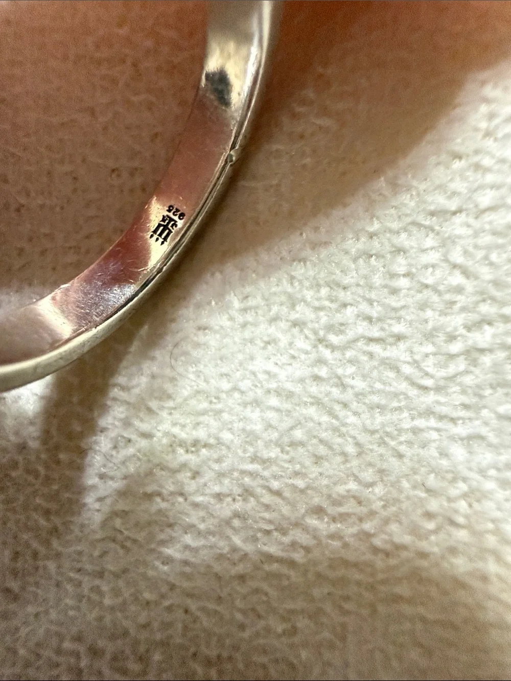 Retired James Avery Silver Anchor Band